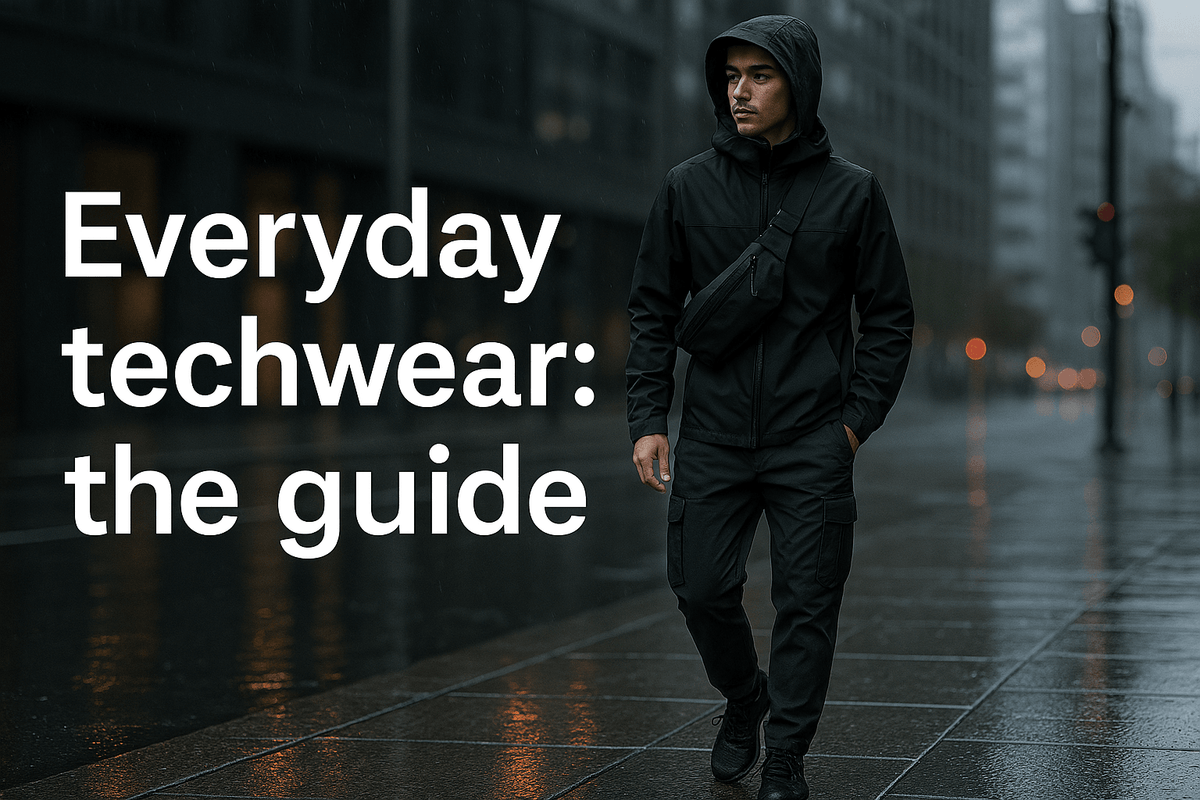 Everyday Techwear: How to manage daily life with style