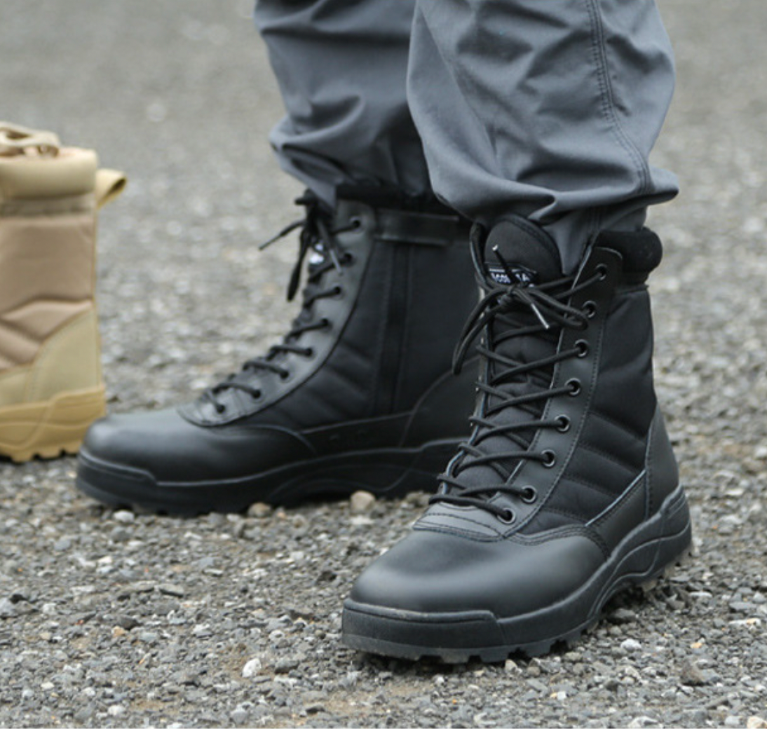 Swat boots 2025 side zip