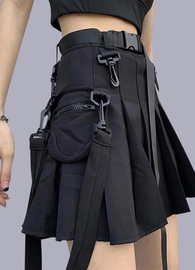 Cyberpunk Skirt OFFWRLD TECHWEAR