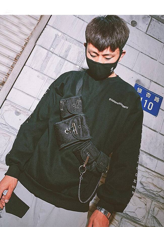 Multi pocket chest 2025 bag