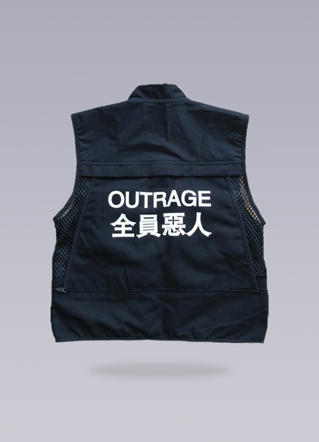 【新品未使用タグ付き】CITYSHOP KIRAKIRA VEST Japanese Vest | OFF-WRLD TECHWEAR
