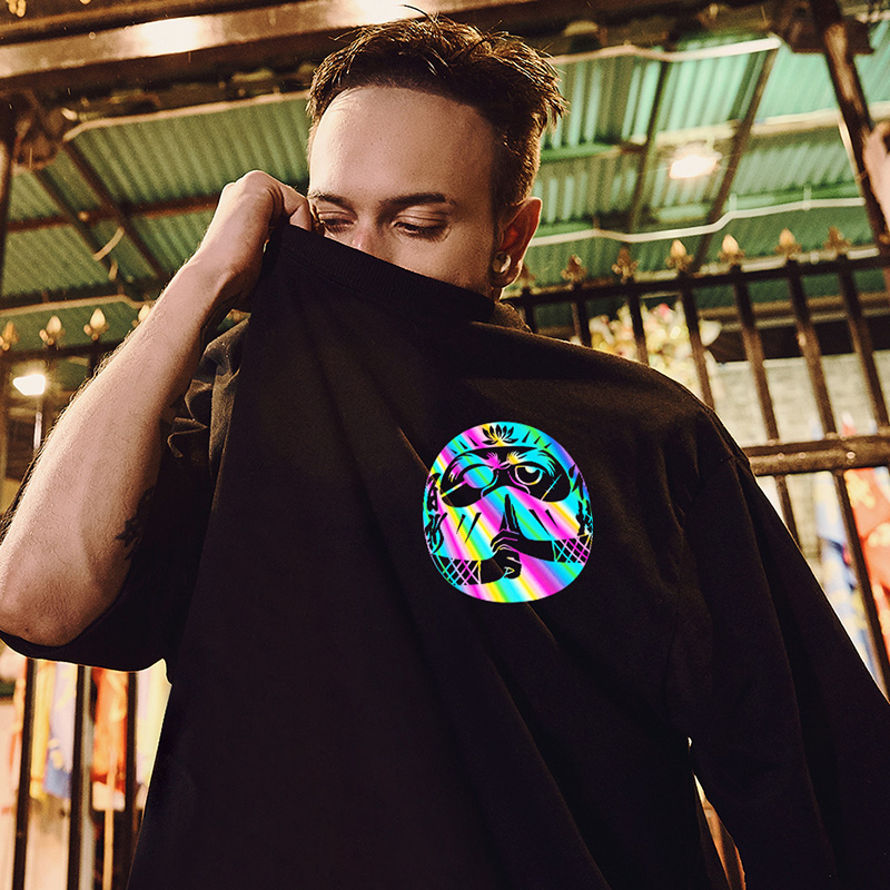 Reflective t best sale shirt