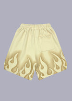 men's flame shorts - Vignette | OFF-WRLD