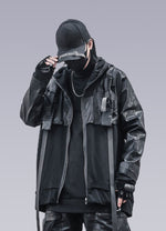 techwear leather jacket - Vignette | OFF-WRLD