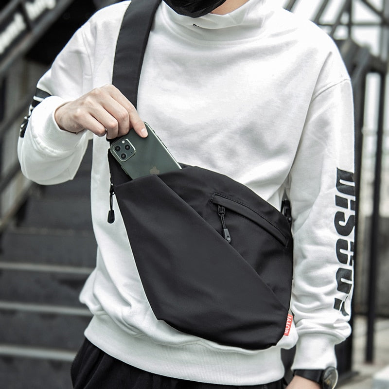 Men's Streetwear Sling Bag | OFF-WRLD Techwear