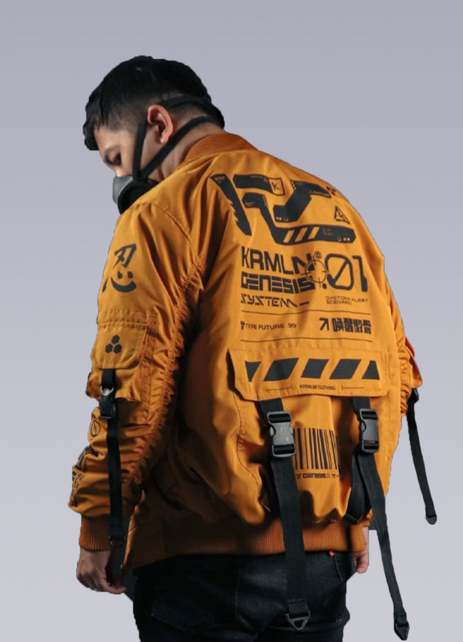 Cyberpunk Bomber Jacket OFF-WRLD TECHWEAR