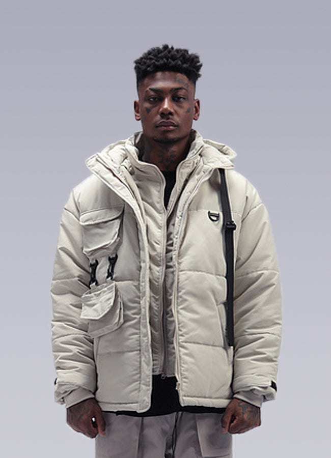 Men's Streetwear Puffer Jacket OFF-WRLD TECHWEAR1