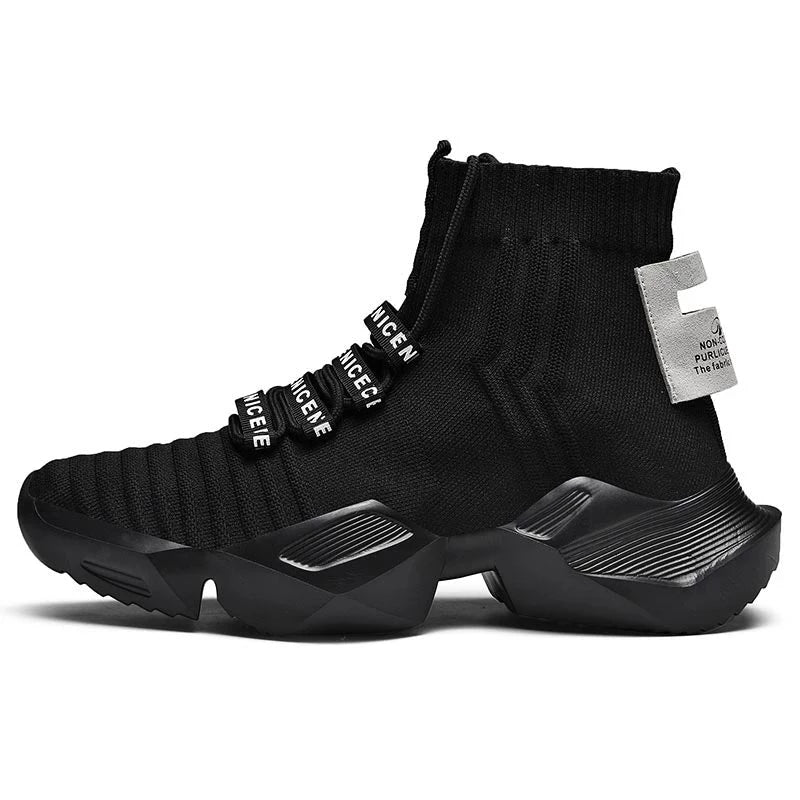 black techwear shoes