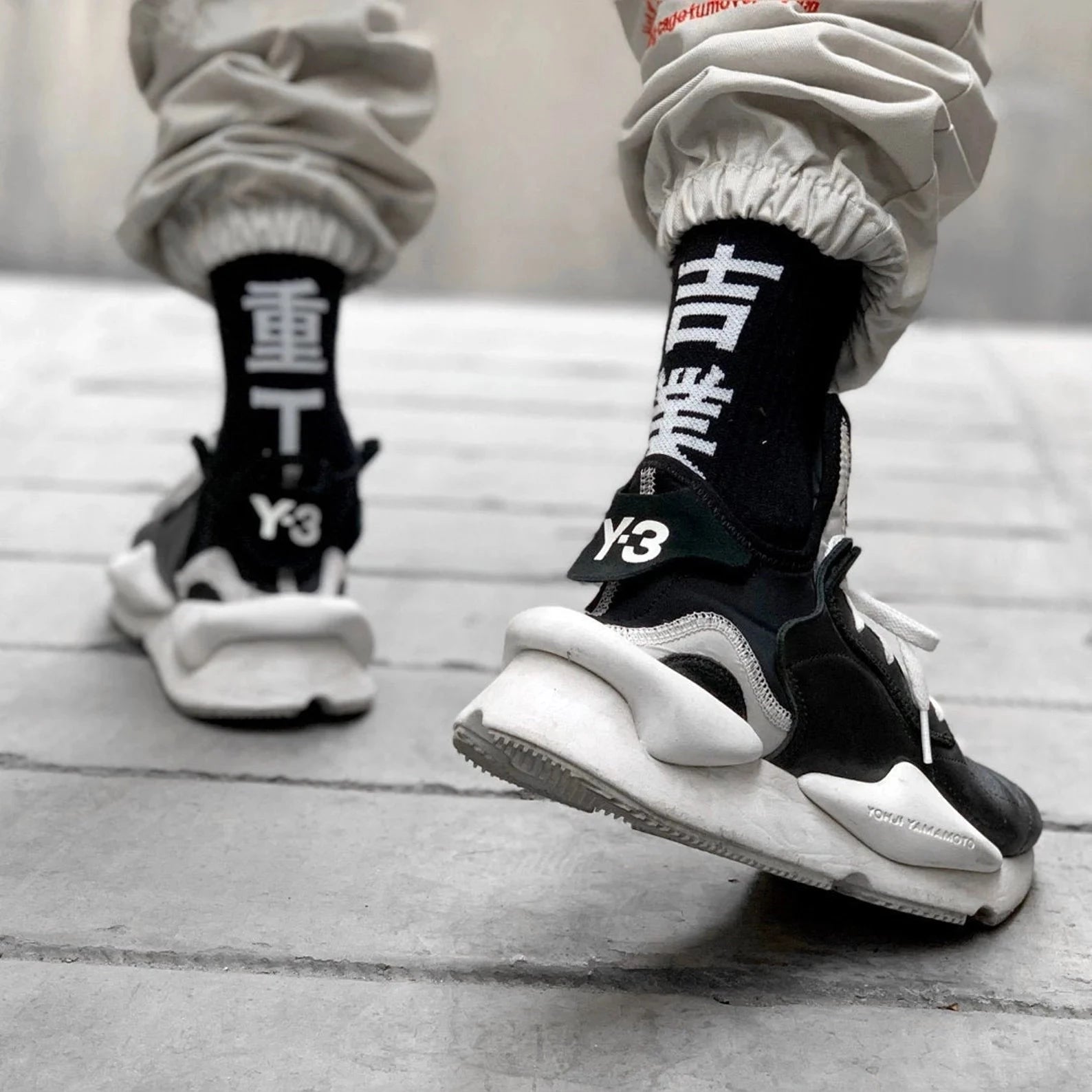 Y3 online tech socks