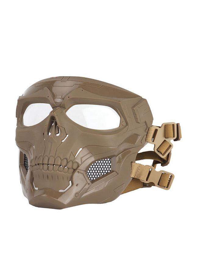 Masque tactique skull Noir/silver SGTRADE