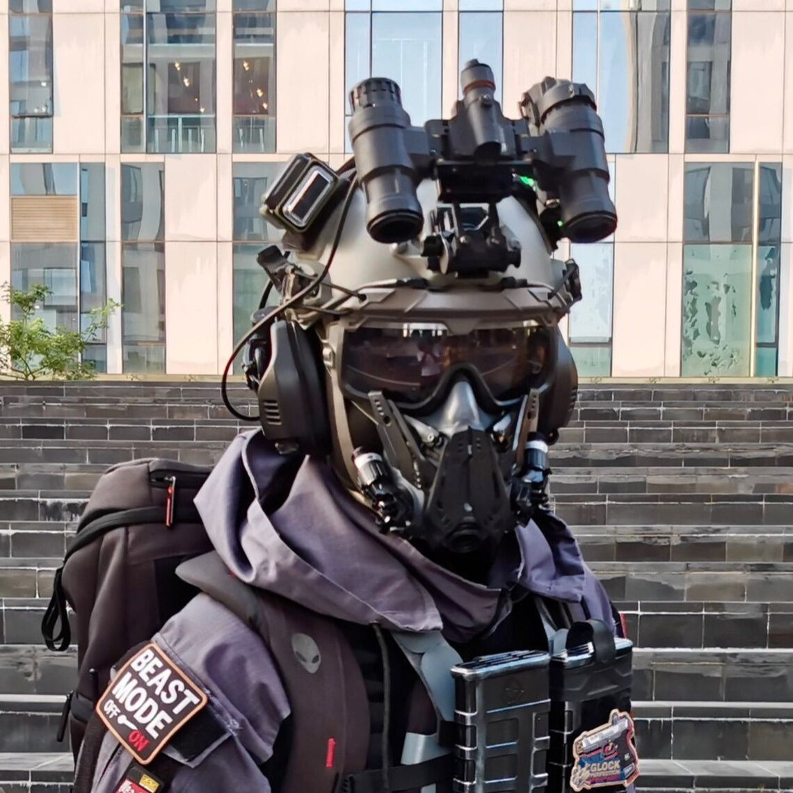 avant-garde mask