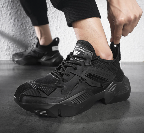Black shoes streetwear hotsell