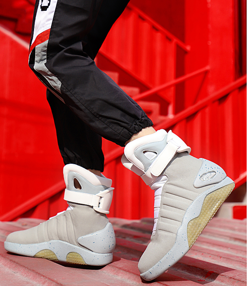 red back to the future shoes