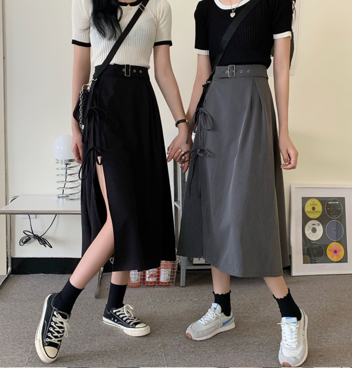 long skirt streetwear