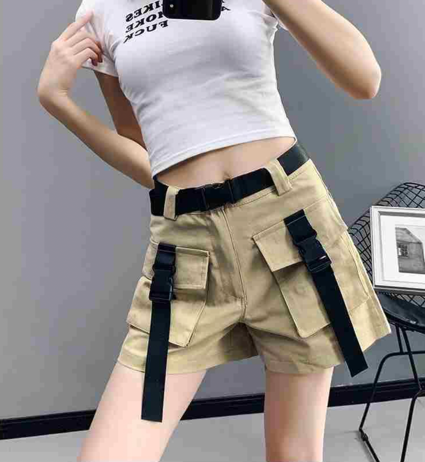 women's techwear shorts
