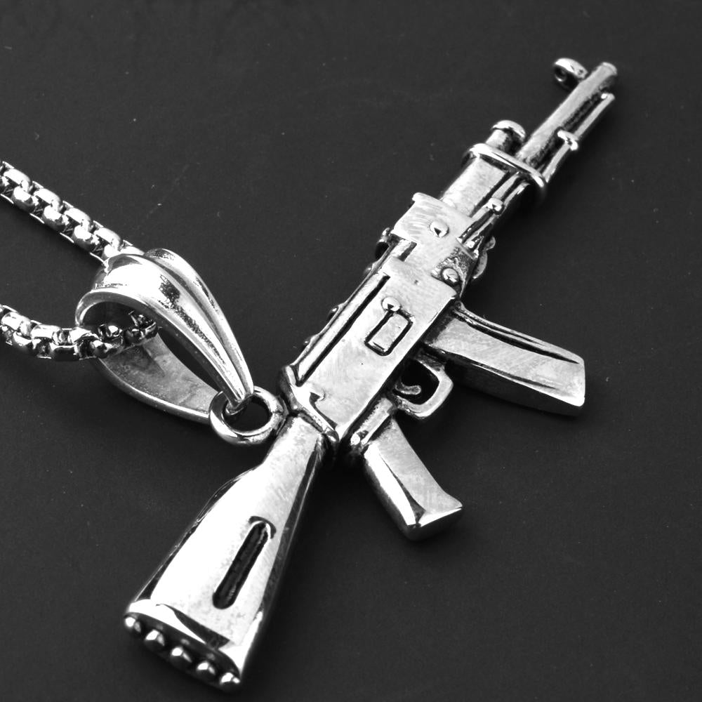 AK-47 Pendant – ICED OUT