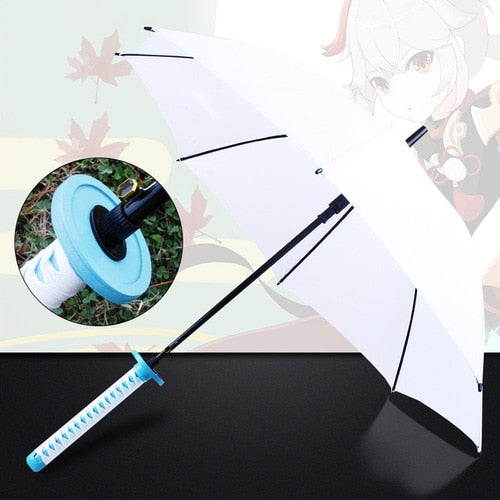 white katana umbrella