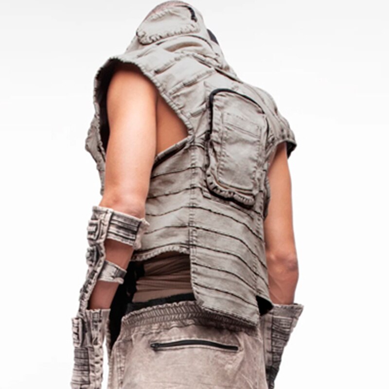 tobacco wasteland vest Motorwear: Want a for $50 off? hair length and color making each item a unique product The Wasteland Protective Vest -