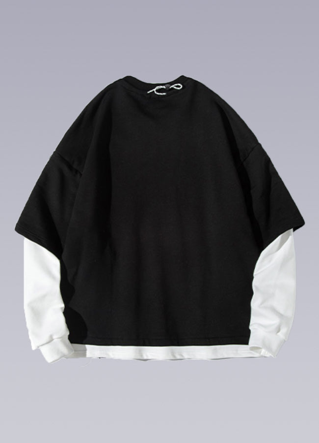 black japanese sweater