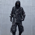 black tactical hoodie - Vignette | OFF-WRLD