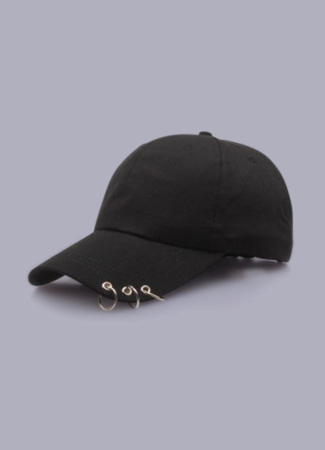 Black Hat With Rings | OFF-WRLD TECHWEAR