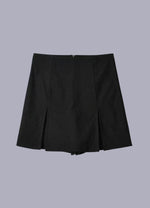 black streetwear mini skirt - Vignette | OFF-WRLD
