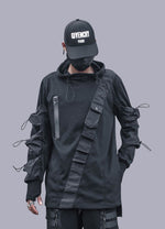 black tactical hoodie - Vignette | OFF-WRLD