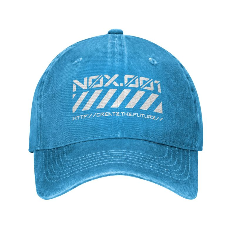 Embroidered Wave Soft Cap With Letter Design For Men And