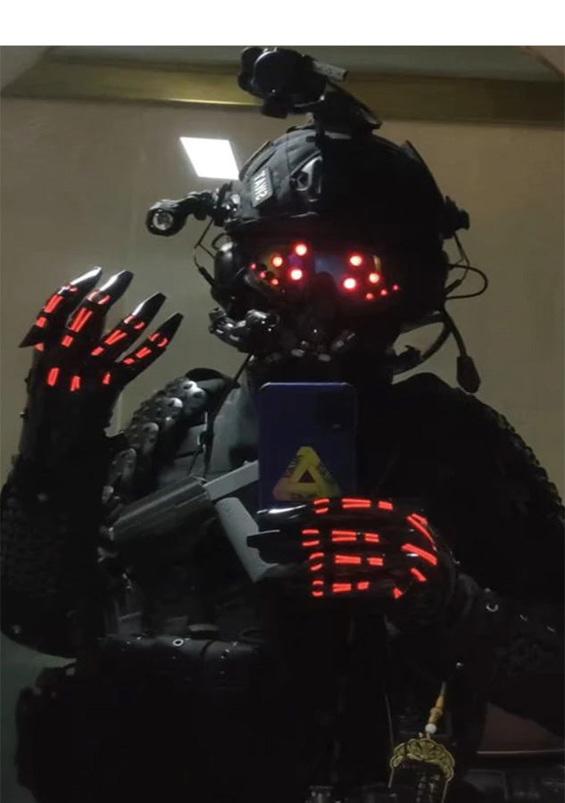 cybernetic gloves
