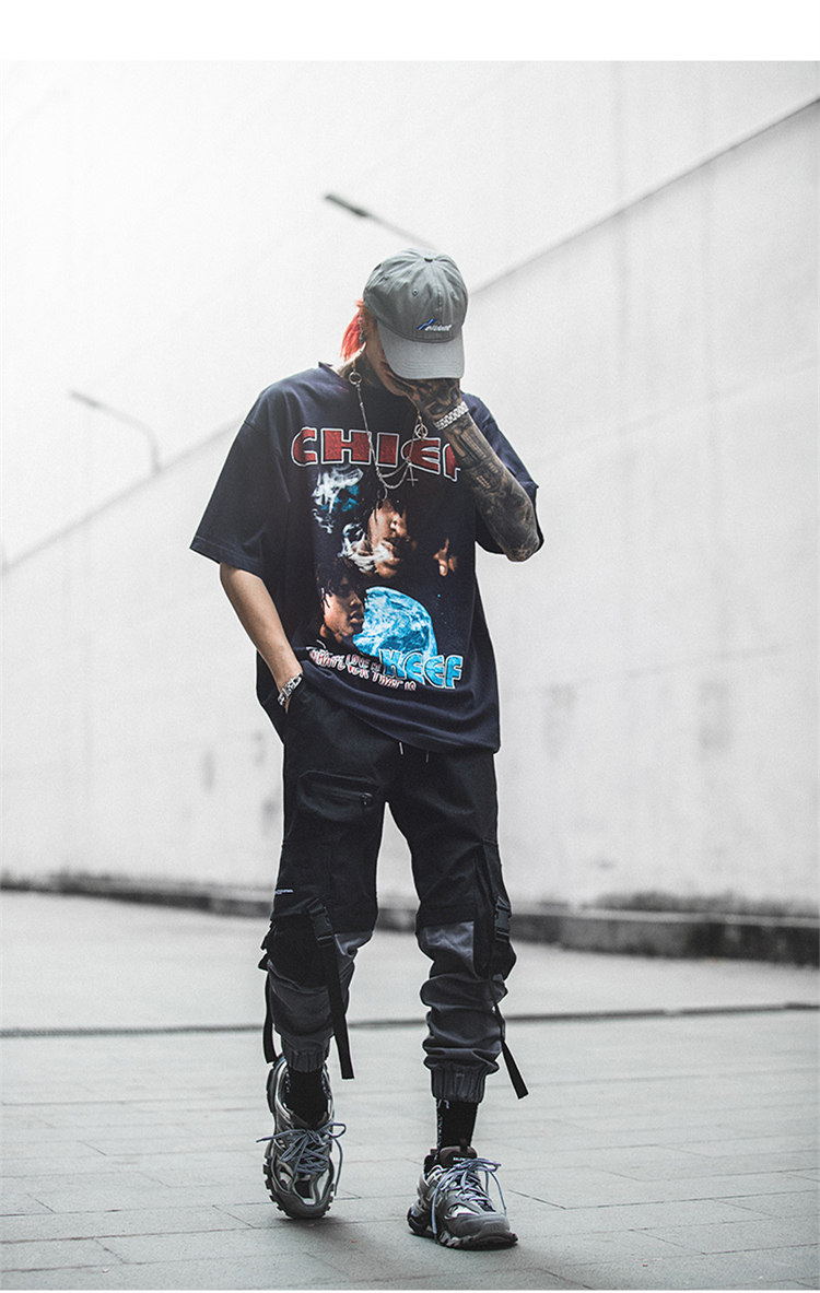 Korean Streetwear Pants OFF WRLD TECHWEAR