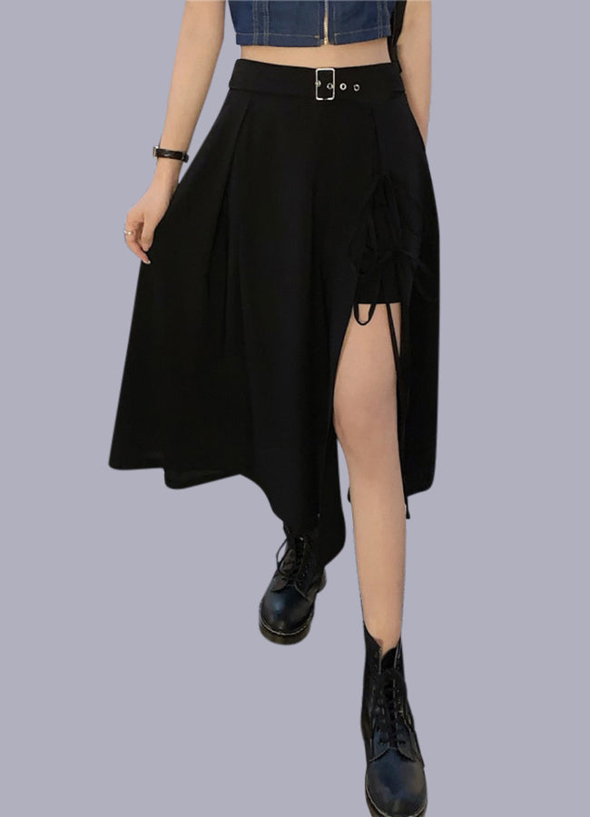 long skirt streetwear