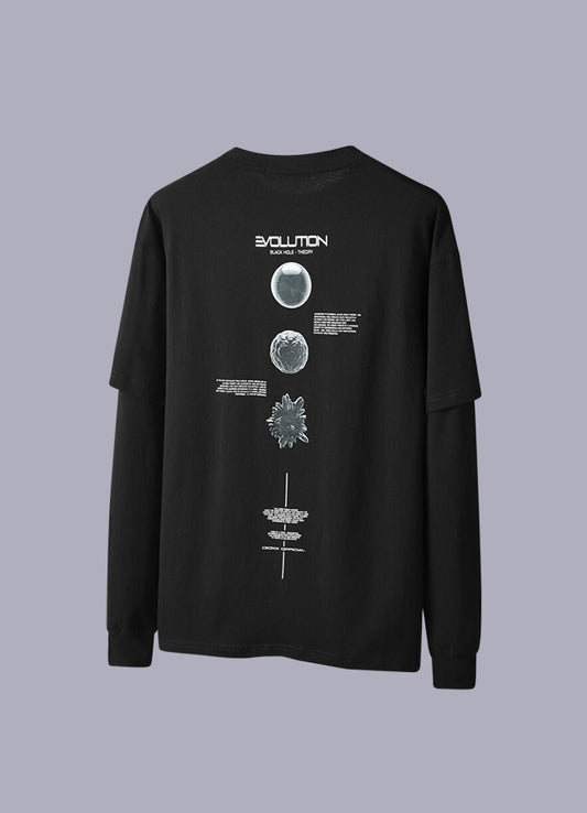 long sleeve streetwear shirt