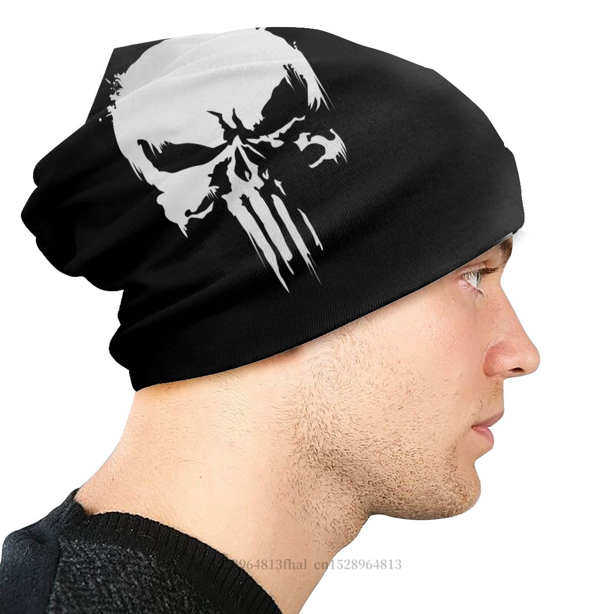 punisher beanie hat