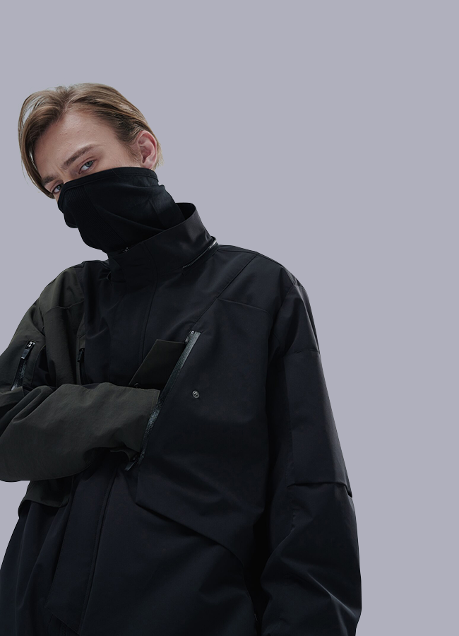 LOHEN ローヘン V COLLAR LIGHT JACKET / black LOHEN ローヘン V COLLAR LIGHT JACKET / black