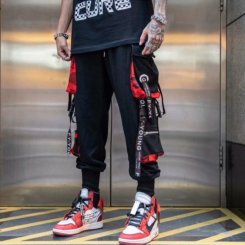 Ribbon cargo joggers outlet