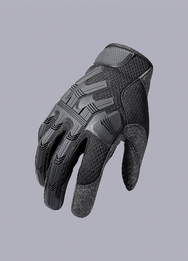 sci-fi armor gloves