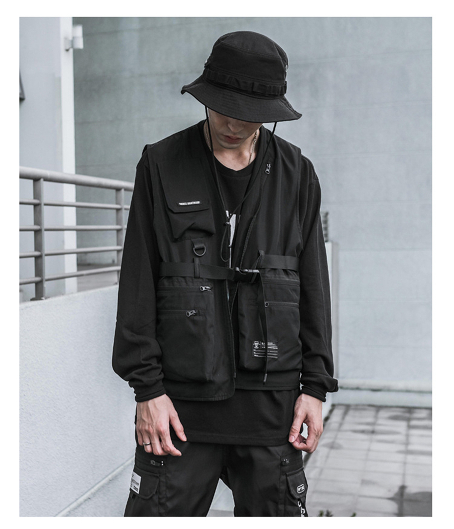 Streetwear deals vest jacket