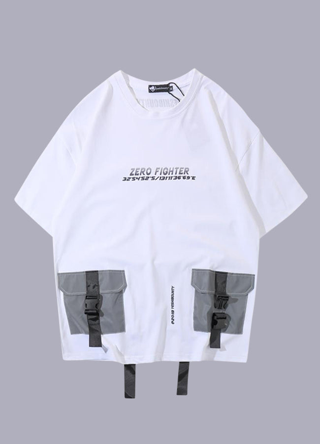 streetwear shirt with straps
