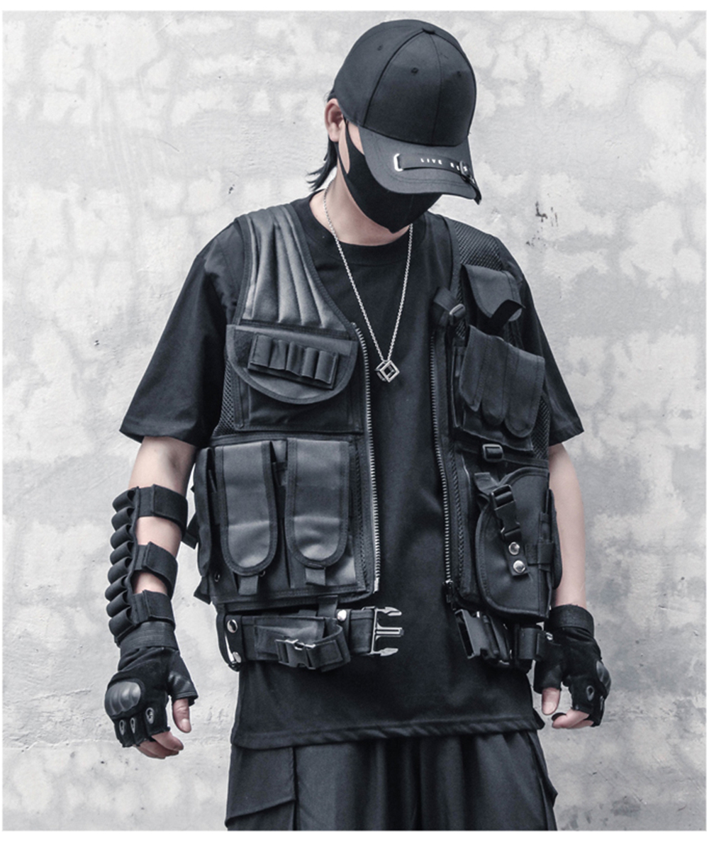 Tactical Leather Ballistic Vest