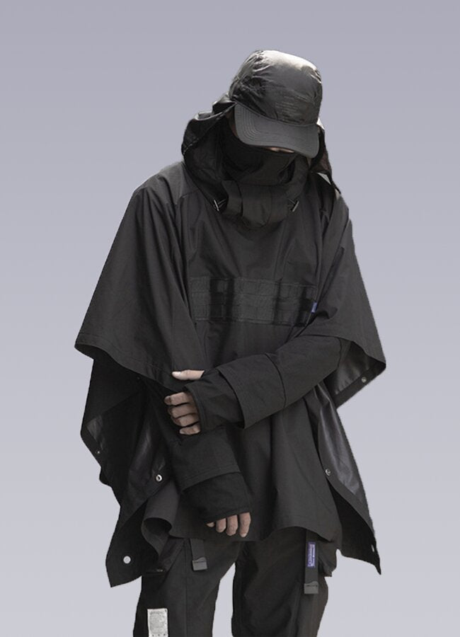 techwear poncho