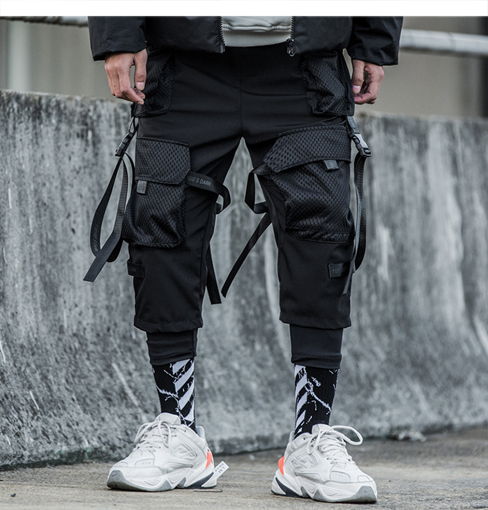 Techwear pants 2025 with straps