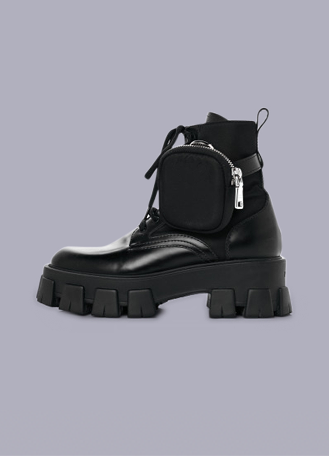 K*h様 7W表記 25cm相当 ゴアテックス Combat Boots P23 Black Combat Boots with Pockets | OFF-WRLD TECHWEAR