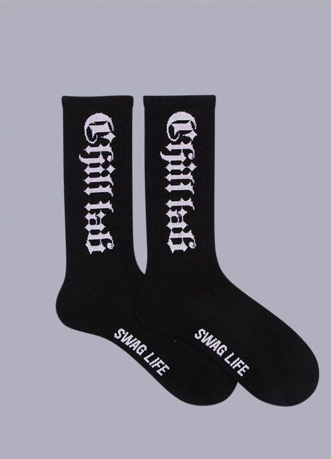 long goth socks