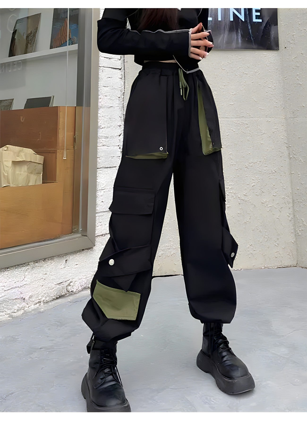 How to Style Black Cargo Pants