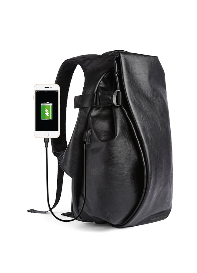 Urban Leather Messenger Bag | OFF-WRLD TECHWEAR