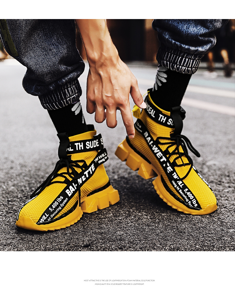 Futuristic High Top Sneakers OFF WRLD Techwear