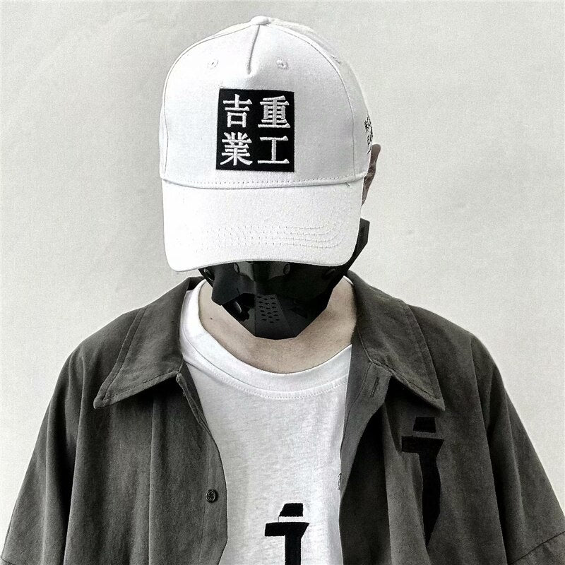 【日本入手困難】プラダ Drill baseball cap 手袋 Baseball Hat New-York Distressed-Adjustable-Strapback