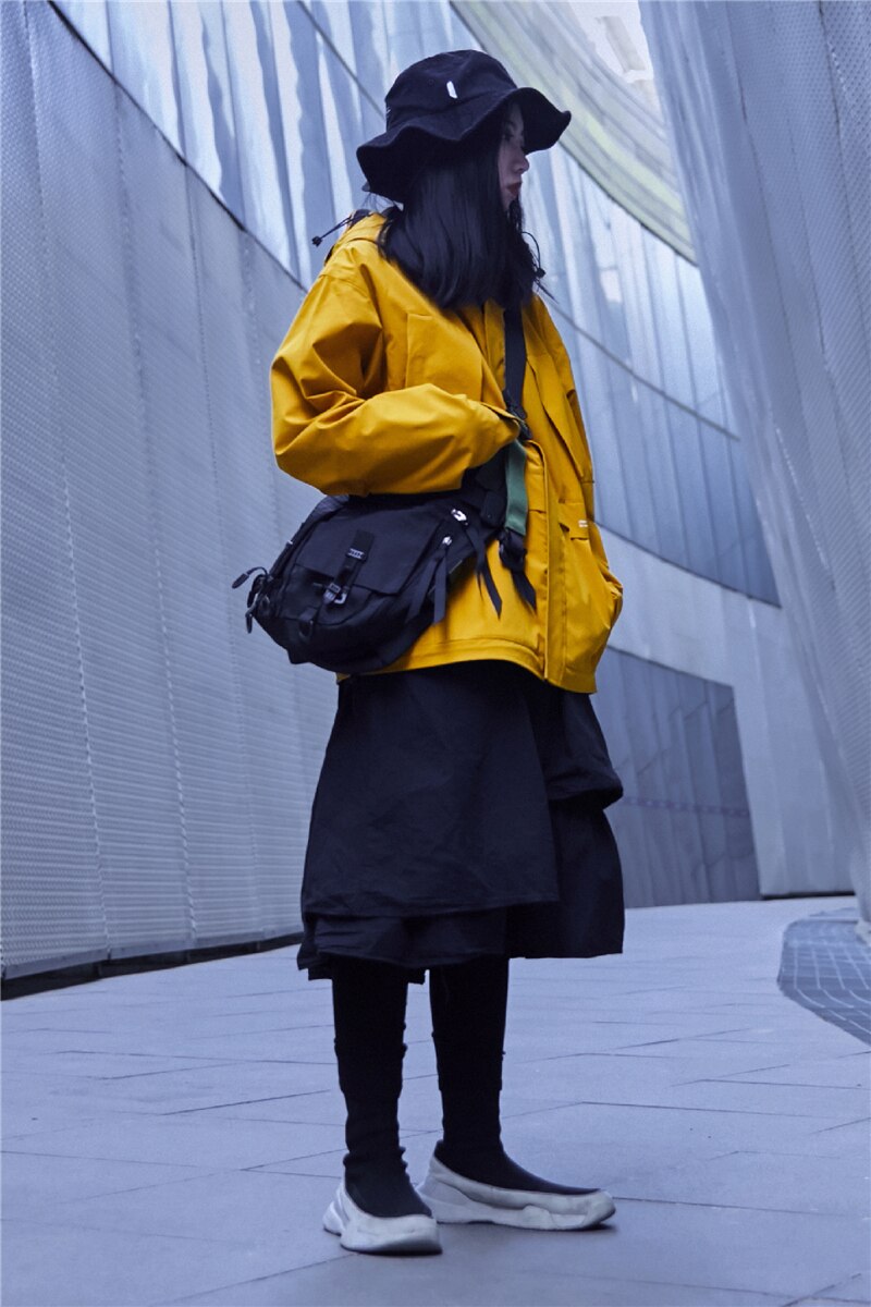 Techwear Yellow Jacket OFF WRLD TECHWEAR