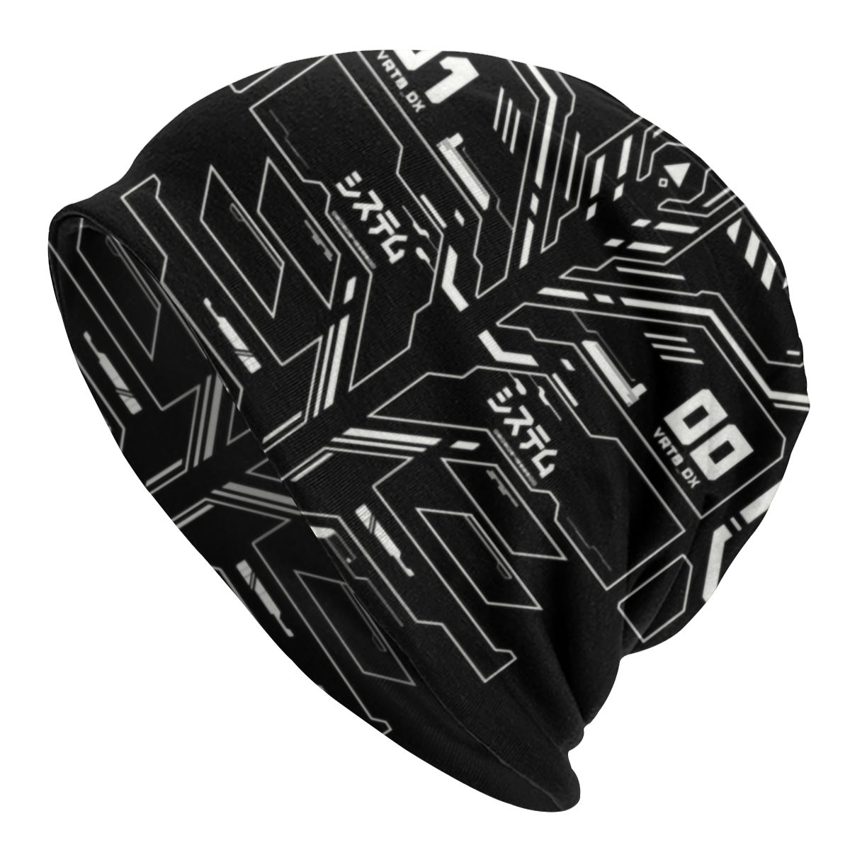 cyberpunk samurai beanie