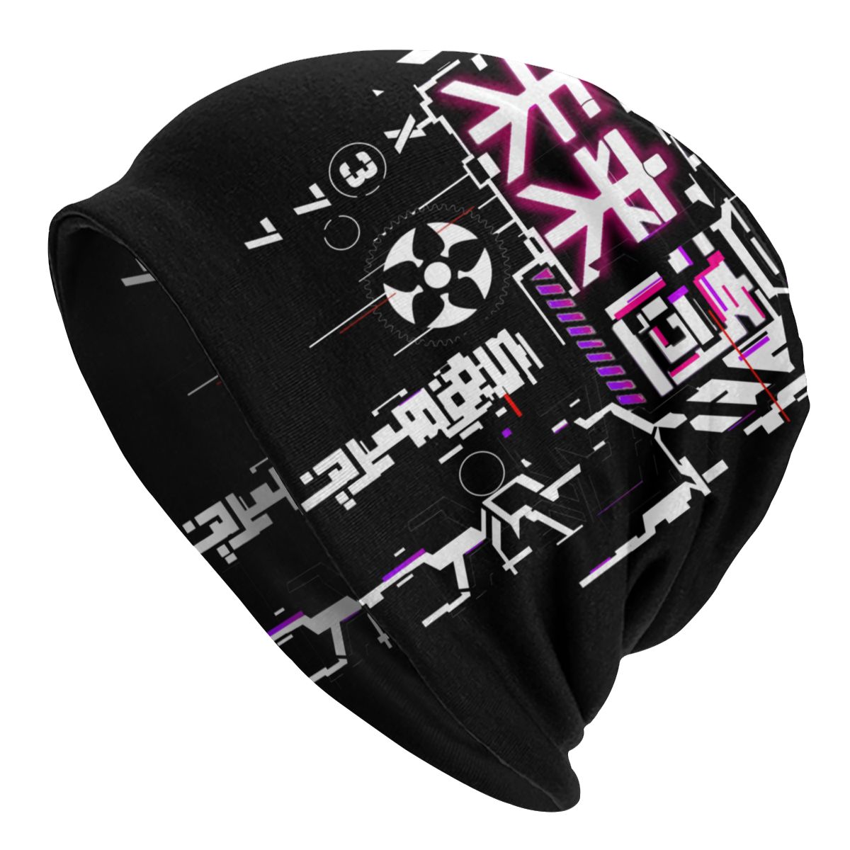 cyberpunk samurai beanie